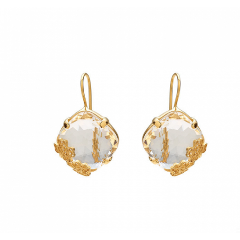 Brincos Filigrana Saudade - Poesia