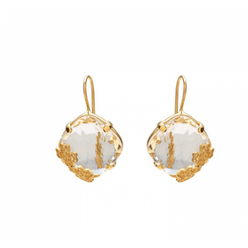 Brincos Filigrana Saudade - Poesia